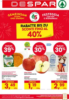 Anteprima Despar Alto Adige catalogo valida dal 21/08/2025
