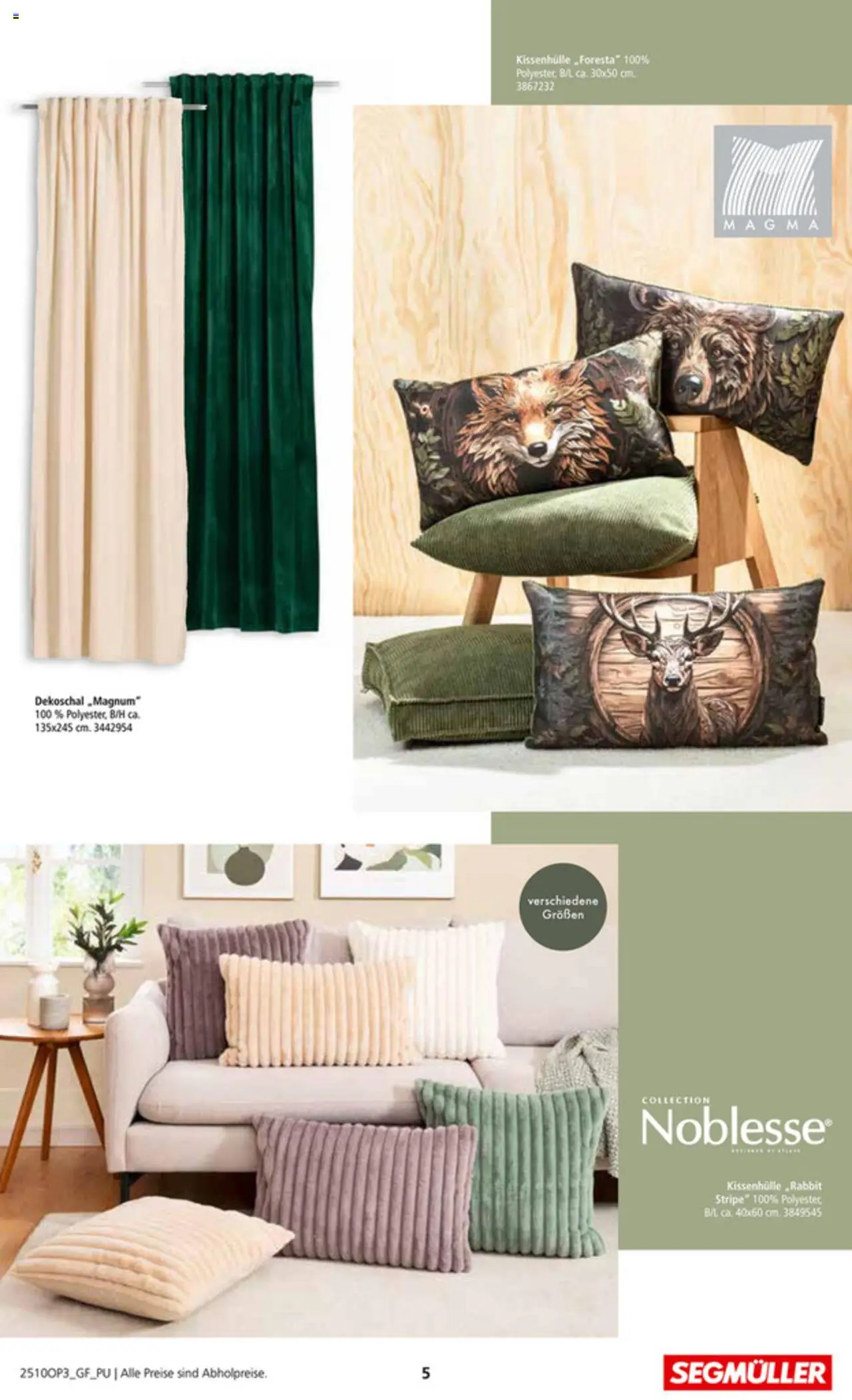 Segmüller Heimtextilien Spezial - Seite 7 - gültig ab 06.10.2025