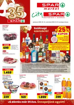 Előnézet Spar - City Spar szórólap érvényes 2026.02.12.-tól