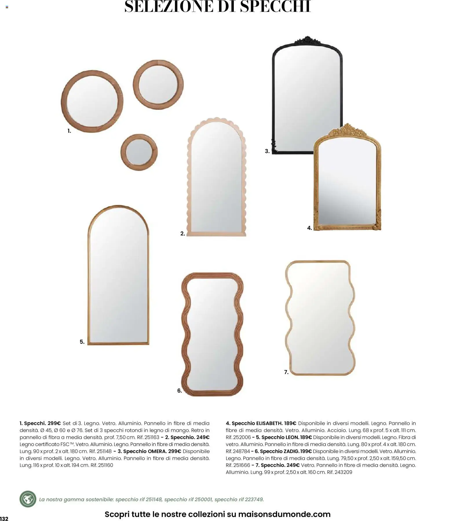 Volantino Maisons du Monde	 - pagina 132 - valido dal 12/02/2026