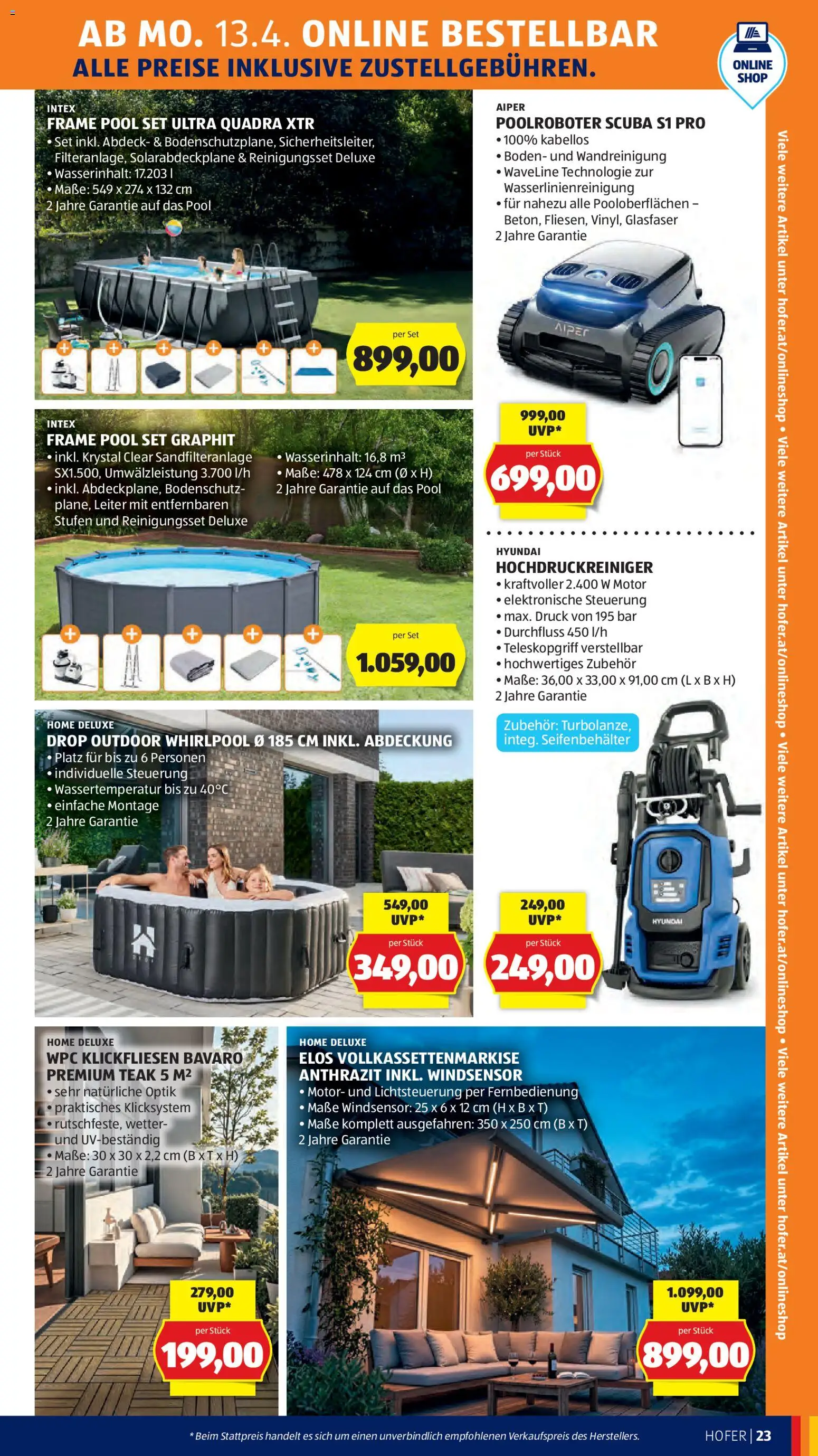 Hofer Flugblatt - page 27- valid from 08.04.2026