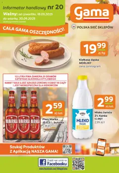 Podgląd Gama Gazetka ważny od 18.09.2025
