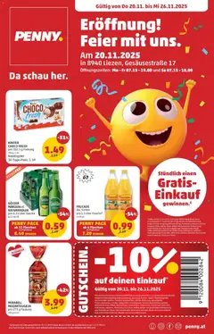 Vorschau Penny Markt - Eröffnung in 8940 Liezen gültig ab 20.11.2025