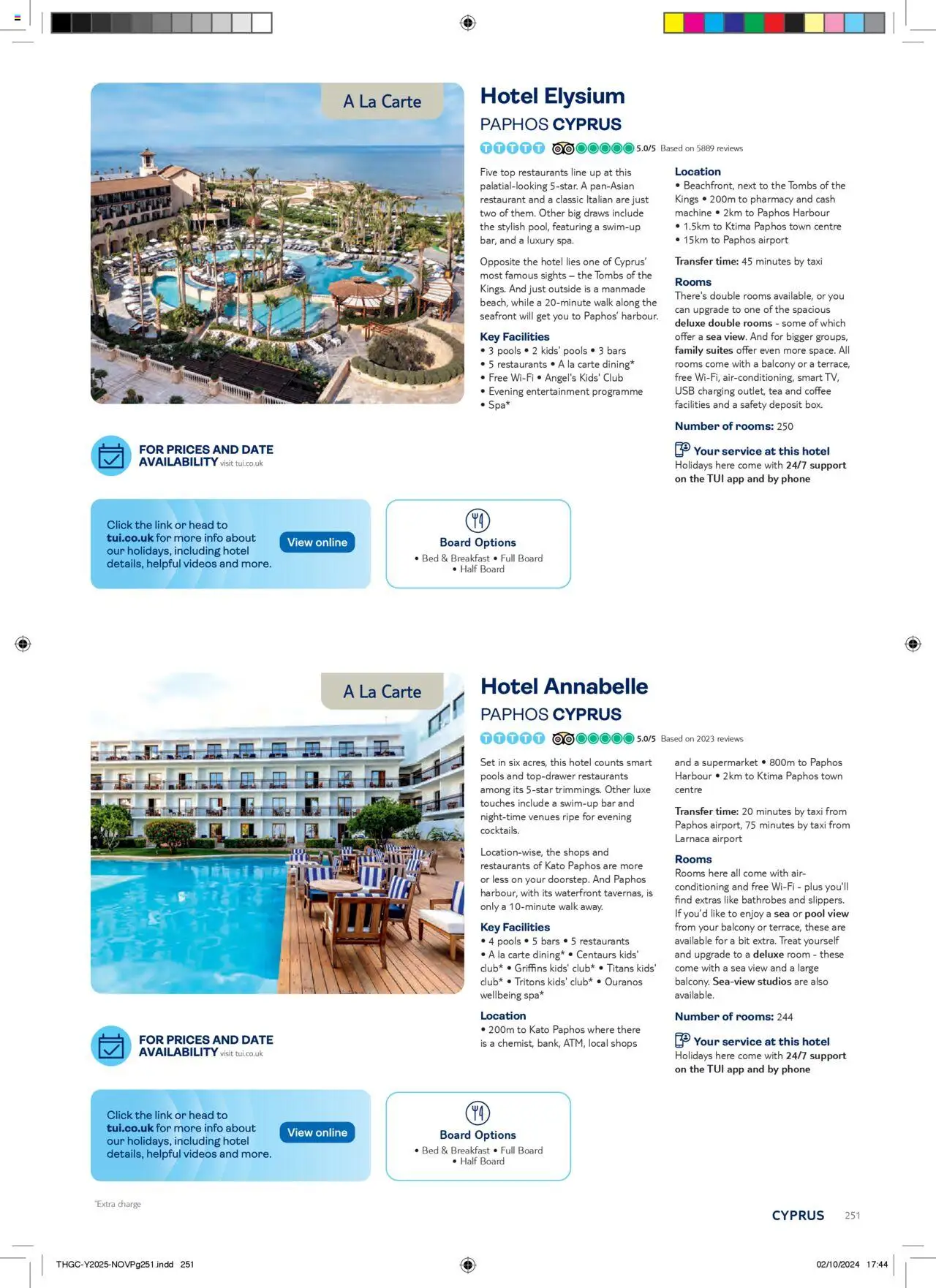 TUI - Greece & Cyprus - page 251- valid from 01/05/2025
