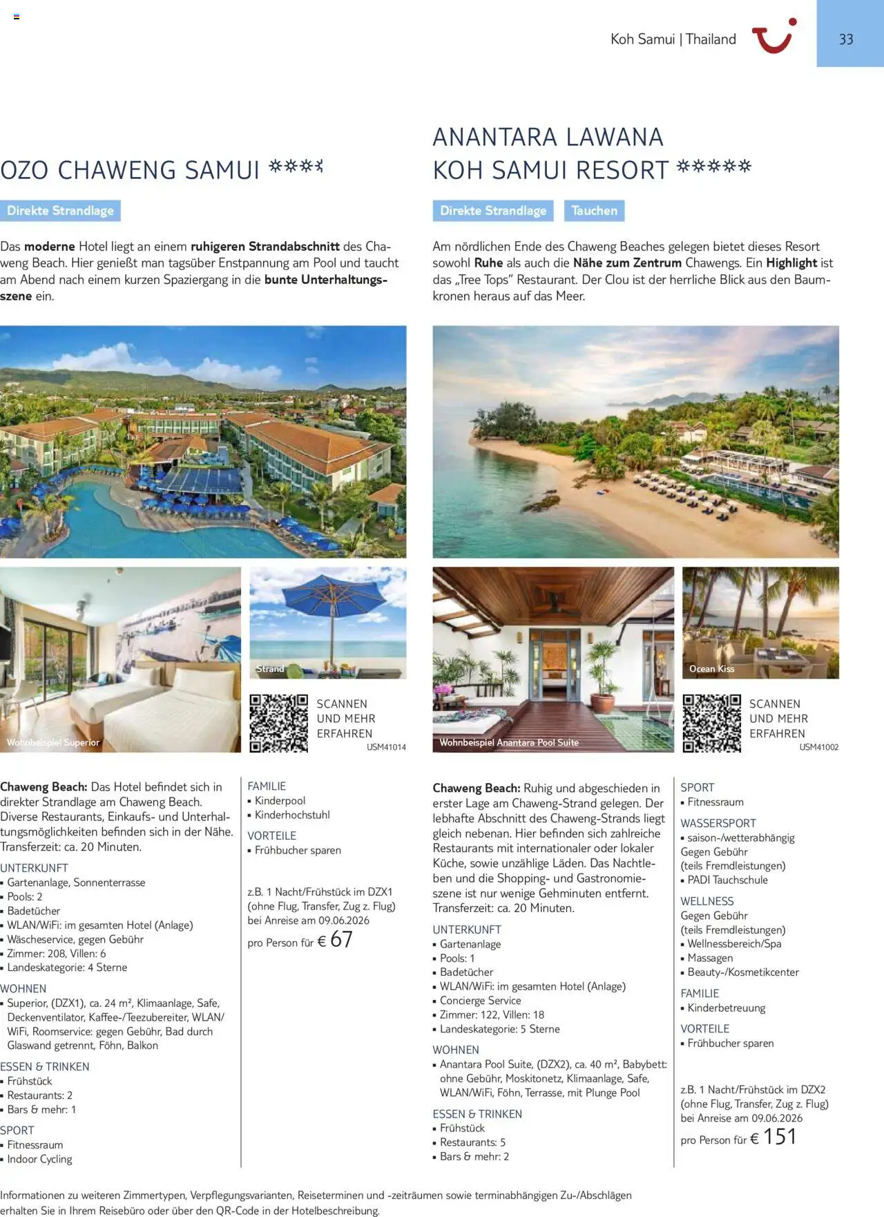 TUI Prospekt  Asien, Afrika, Orient & Indischer Ozean 2025/26 	 - Seite 33 - gültig ab 01.11.2025