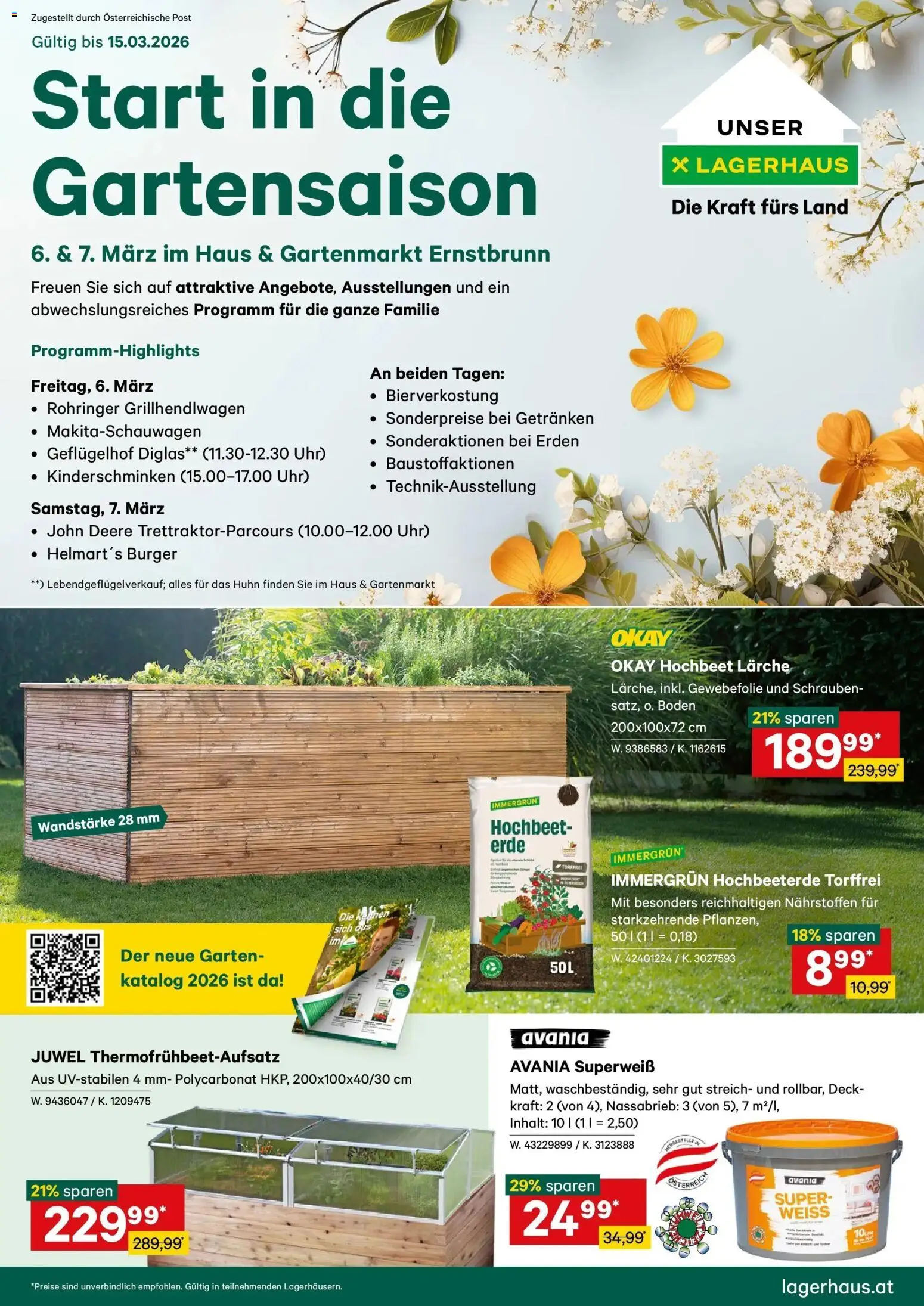 Lagerhaus Wochen Angebote - Seite 1- gültig ab 01.03.2026