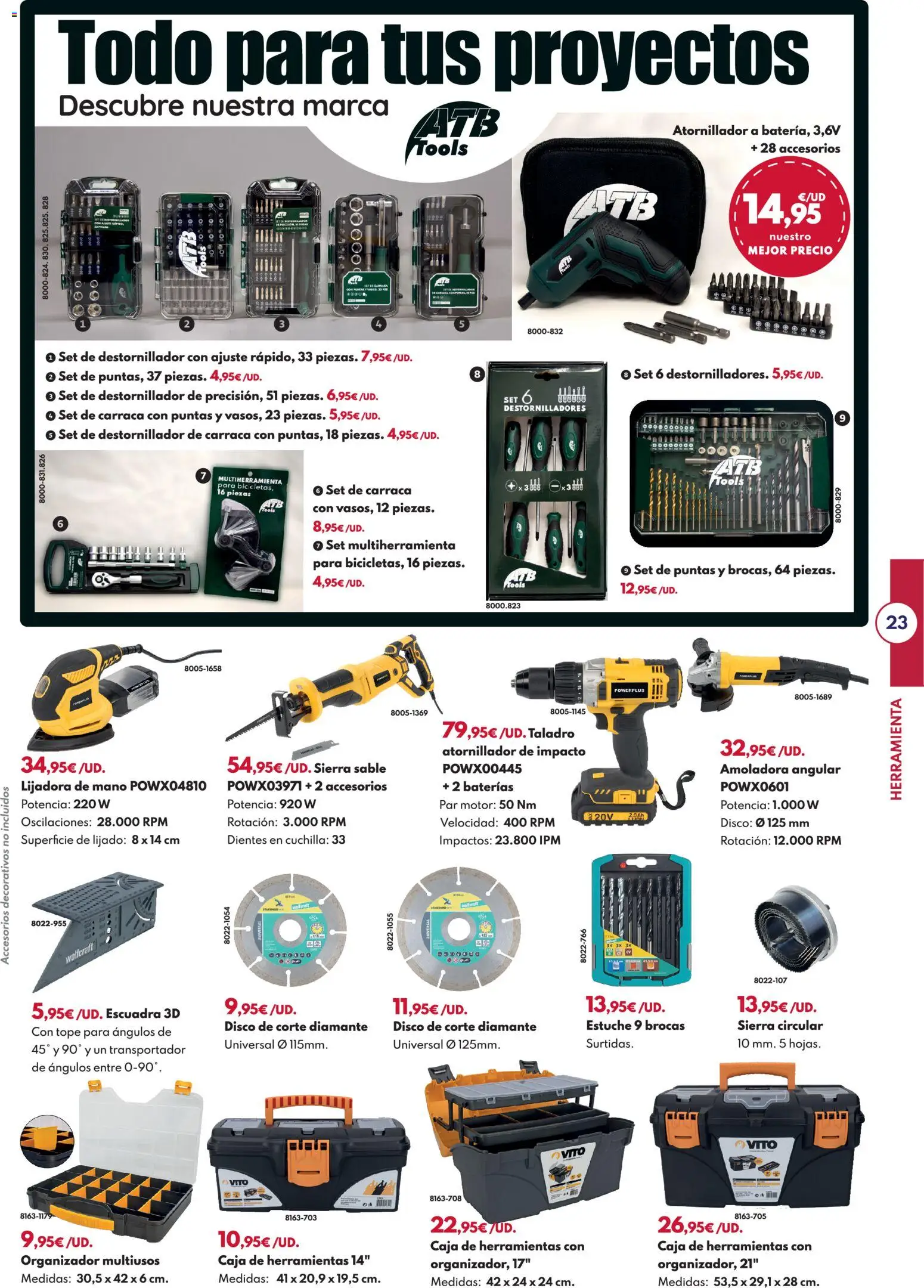 BricoCentro folleto - Página de 23 - Válido desde 23/03/2026