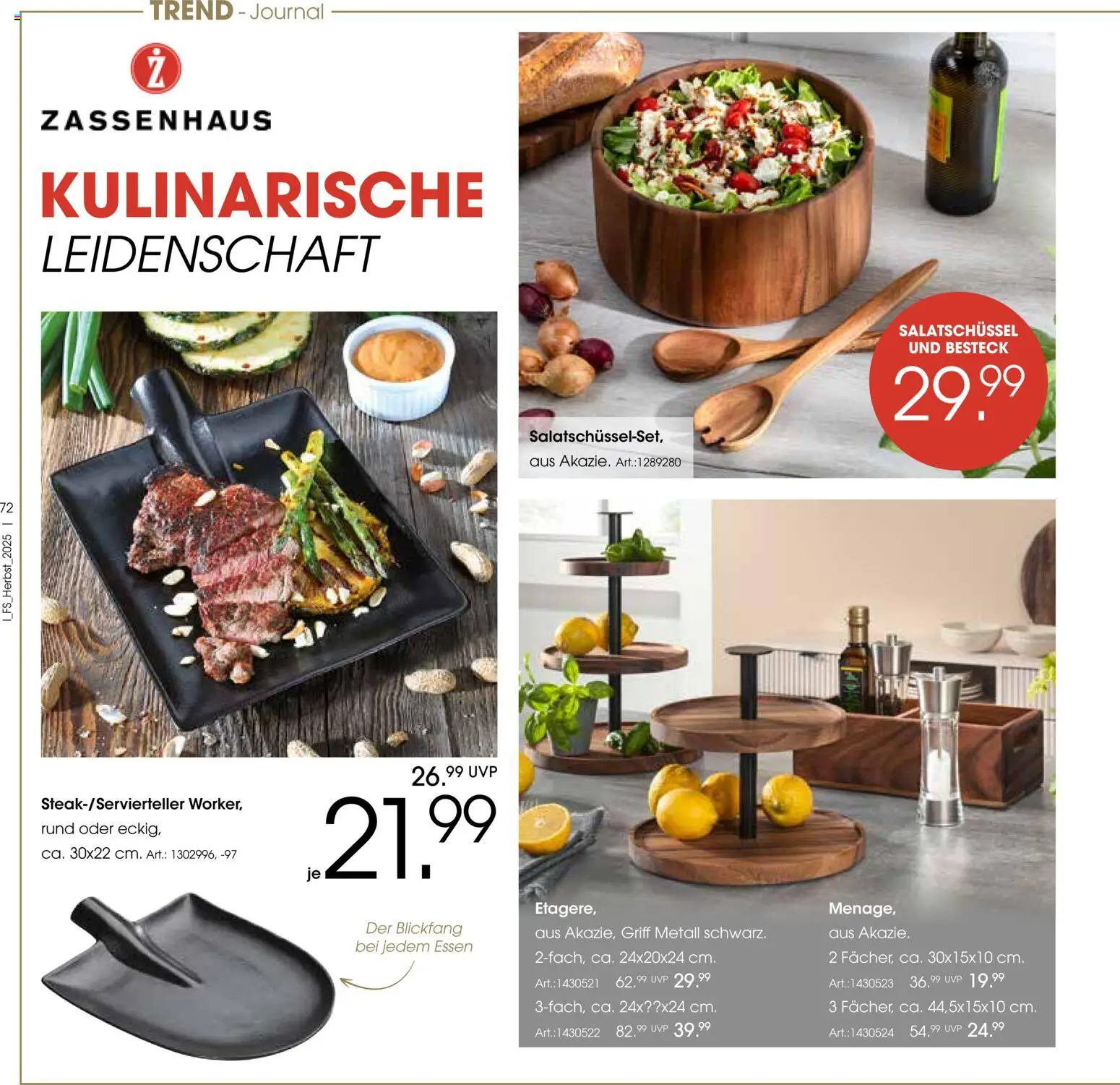 Zurbrüggen Trend-Journal Herbst - Seite 72 - gültig ab 21.10.2025