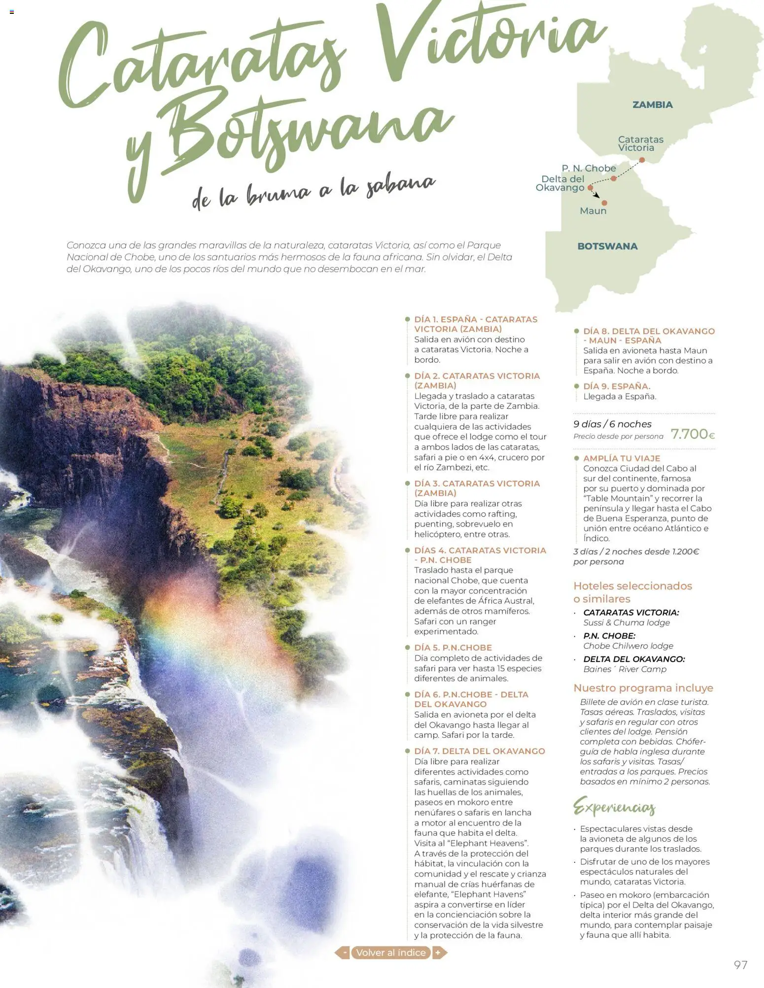 Viajes El Corte Inglés - Catálogo Tourmundial Premium - Página de 99 - Válido desde 01/01/2026