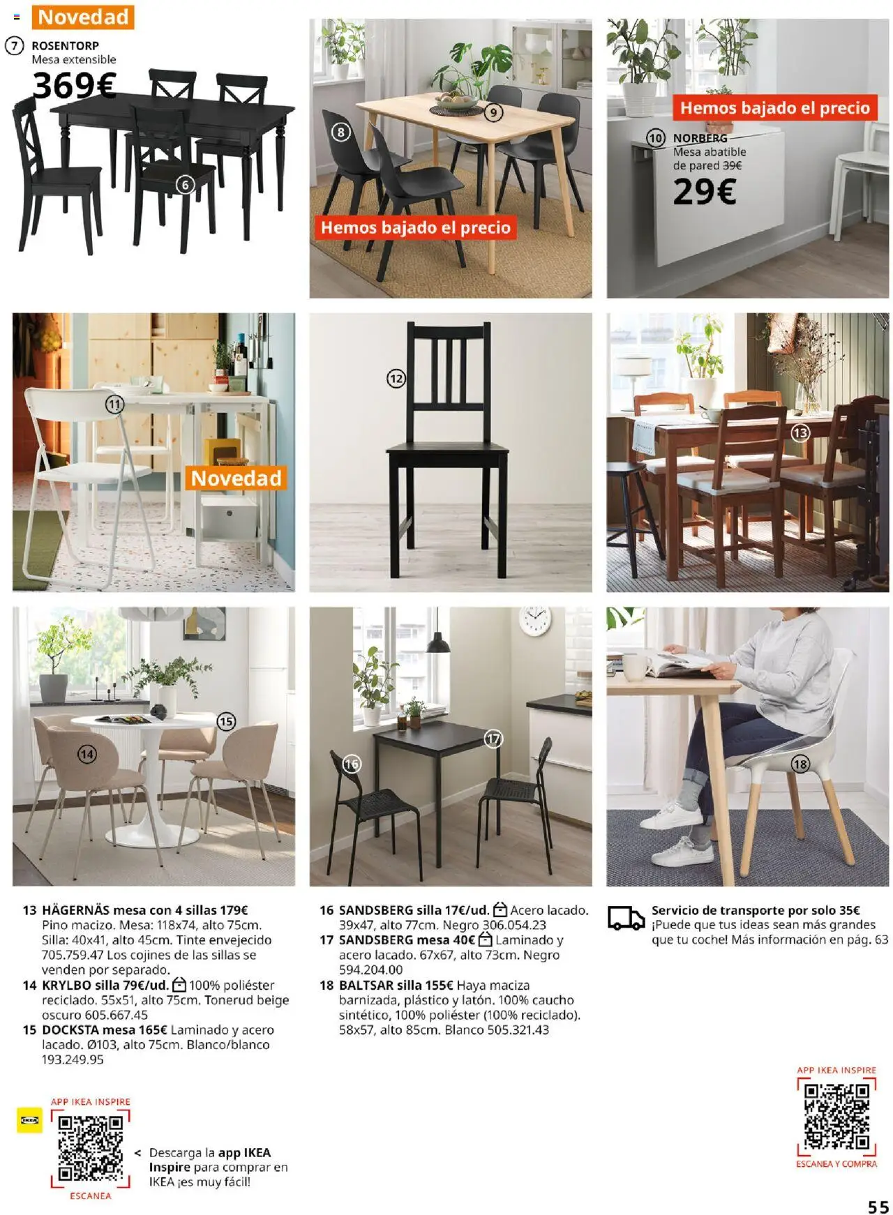 Catálogo IKEA Salones - Página de 55 - Válido desde 01/09/2025