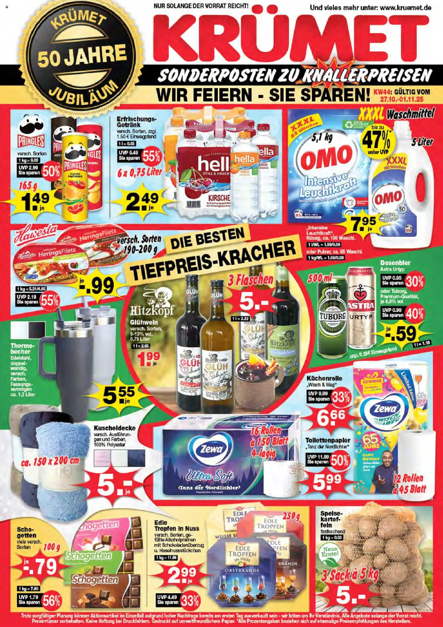 KRÜMET Prospekt - Seite 1 - gültig ab 27.10.2025