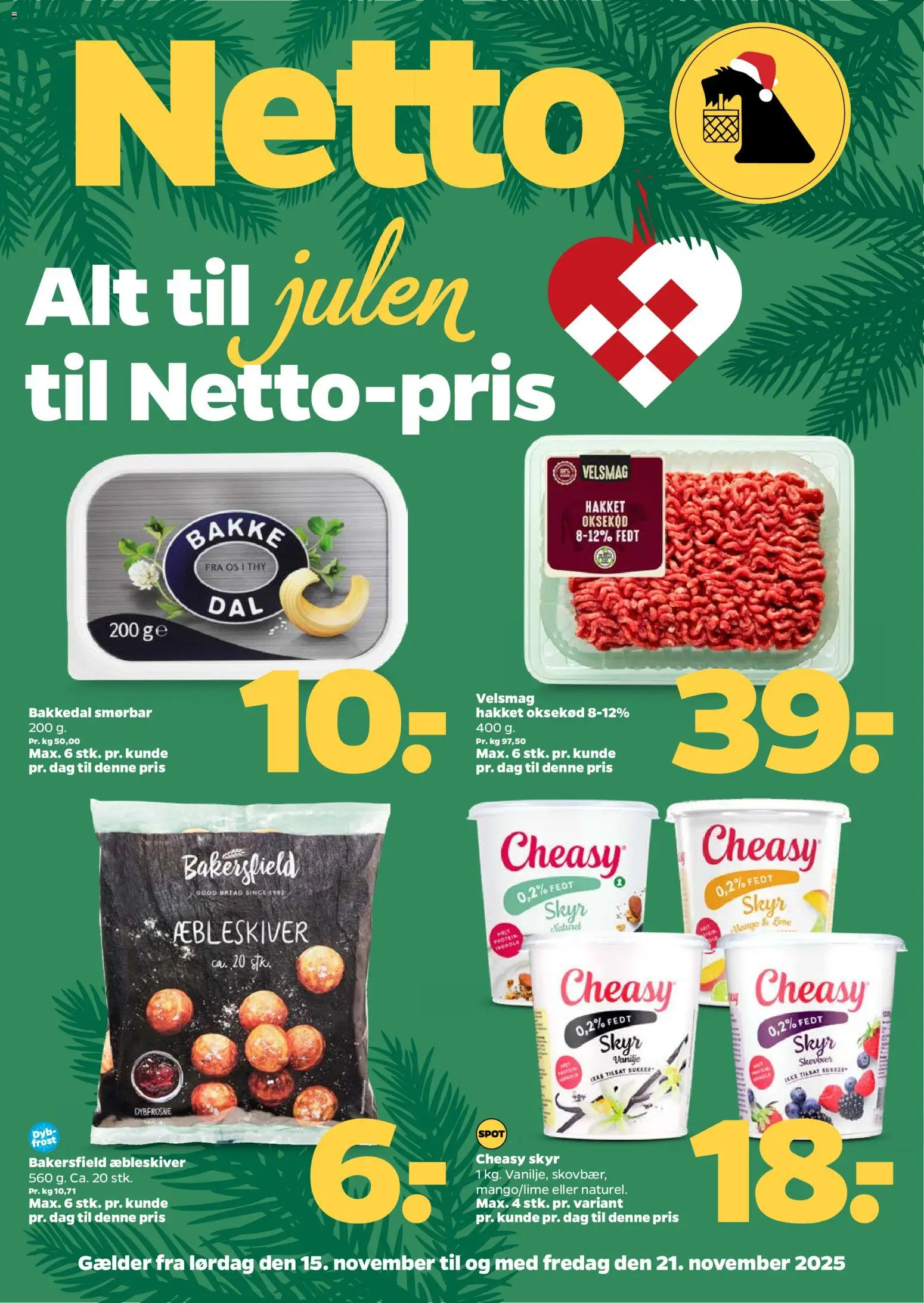 Netto - Tilbudsavis - side 1- gyldig fra 15/11/2025