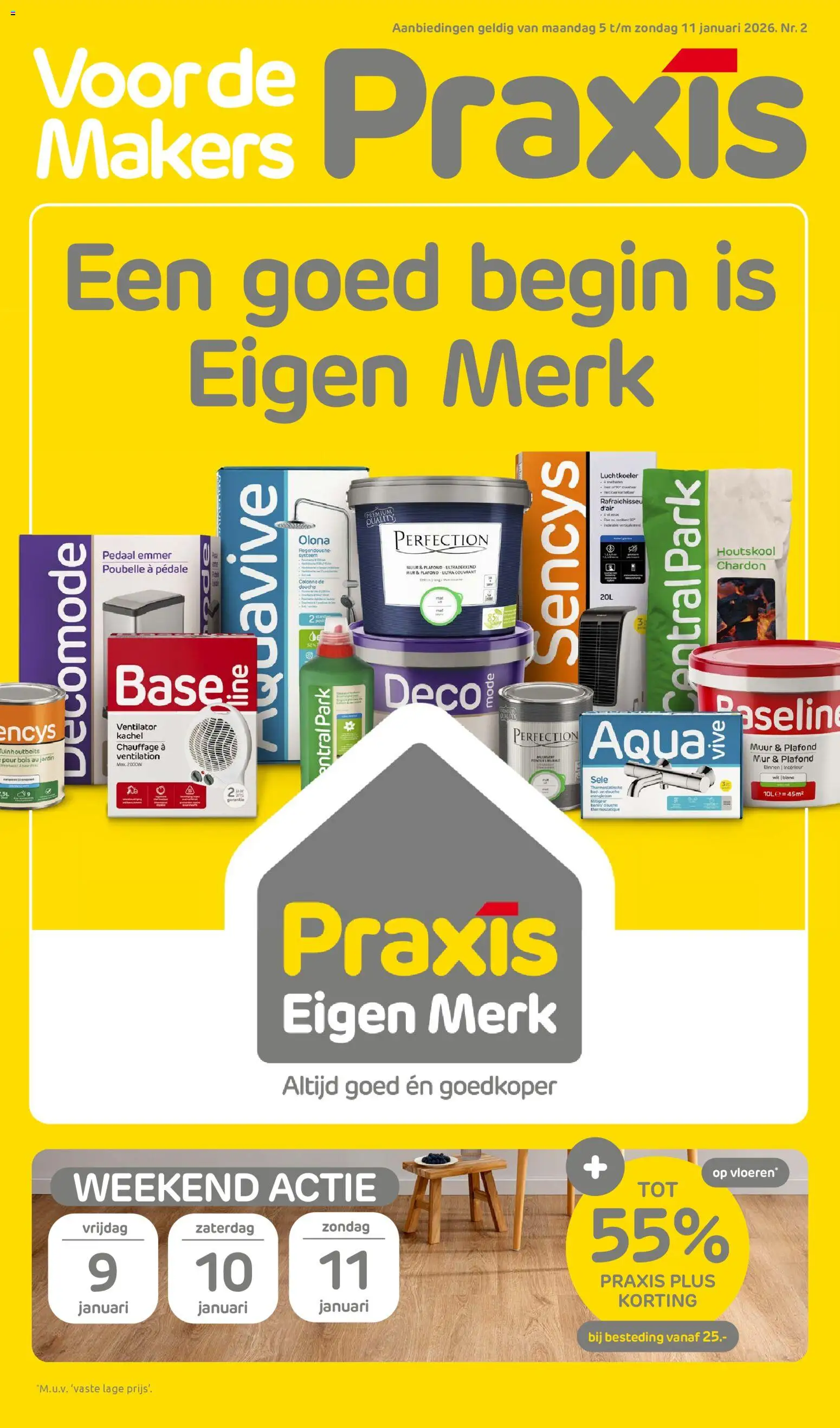Praxis - Folder - pagina 1- geldig vanaf 05-01-2026