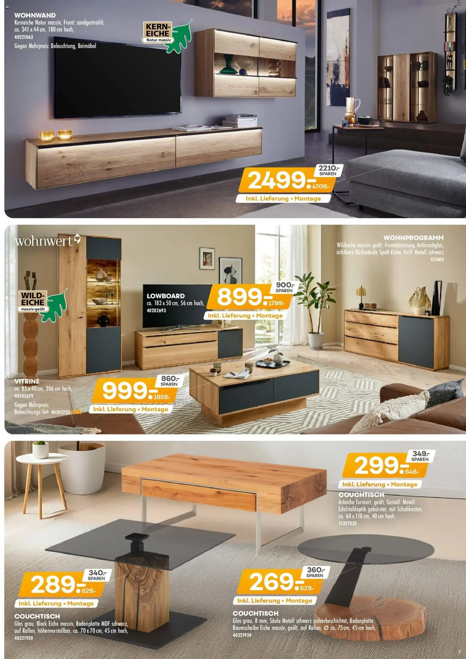 Möbel Kraft Prospekt Wohntrends zum Kraftpreis! - Seite 7 - gültig ab 02.12.2025