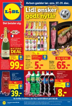 Forhåndsvisning Lidl - Tilbudsavis gyldig fra 27/12/2025