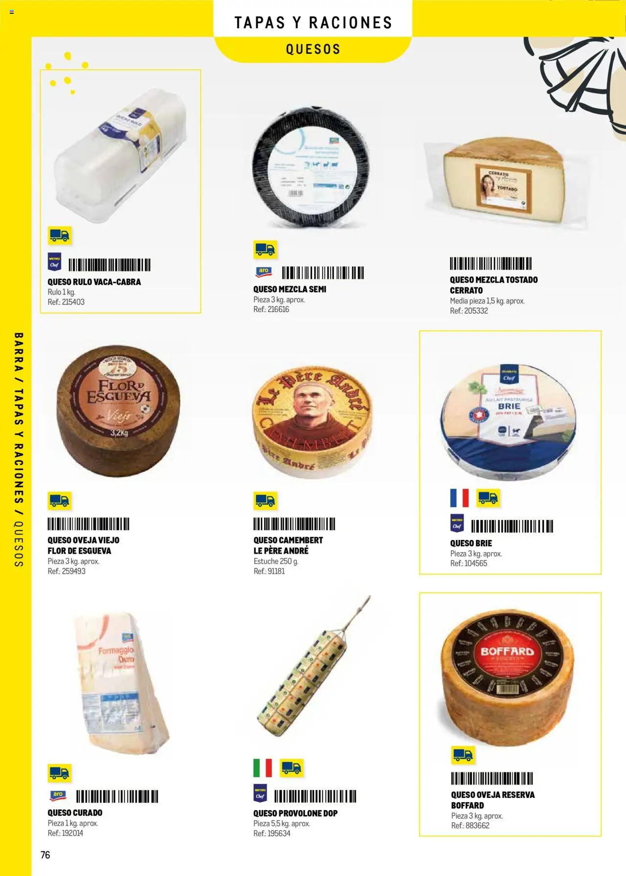 Makro - Menú y Barra Prat - Página de 76 - Válido desde 08/09/2025