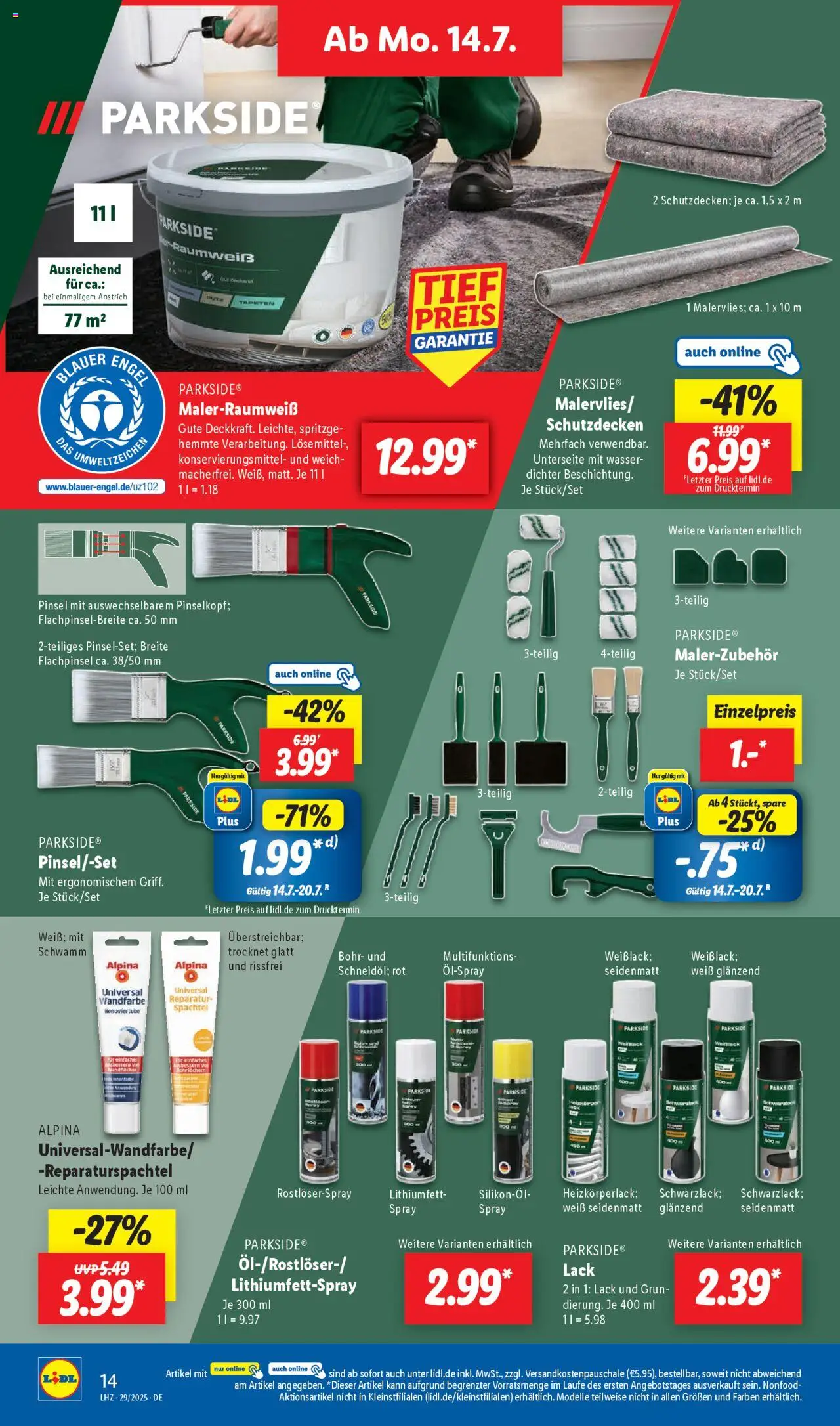 Lidl Prospekt 	 - Seite 20 - gültig ab 14.07.2025