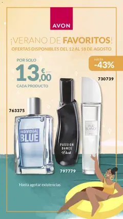Vista previa del folleto Avon - Verano de favoritos válido desde 12/08/2025