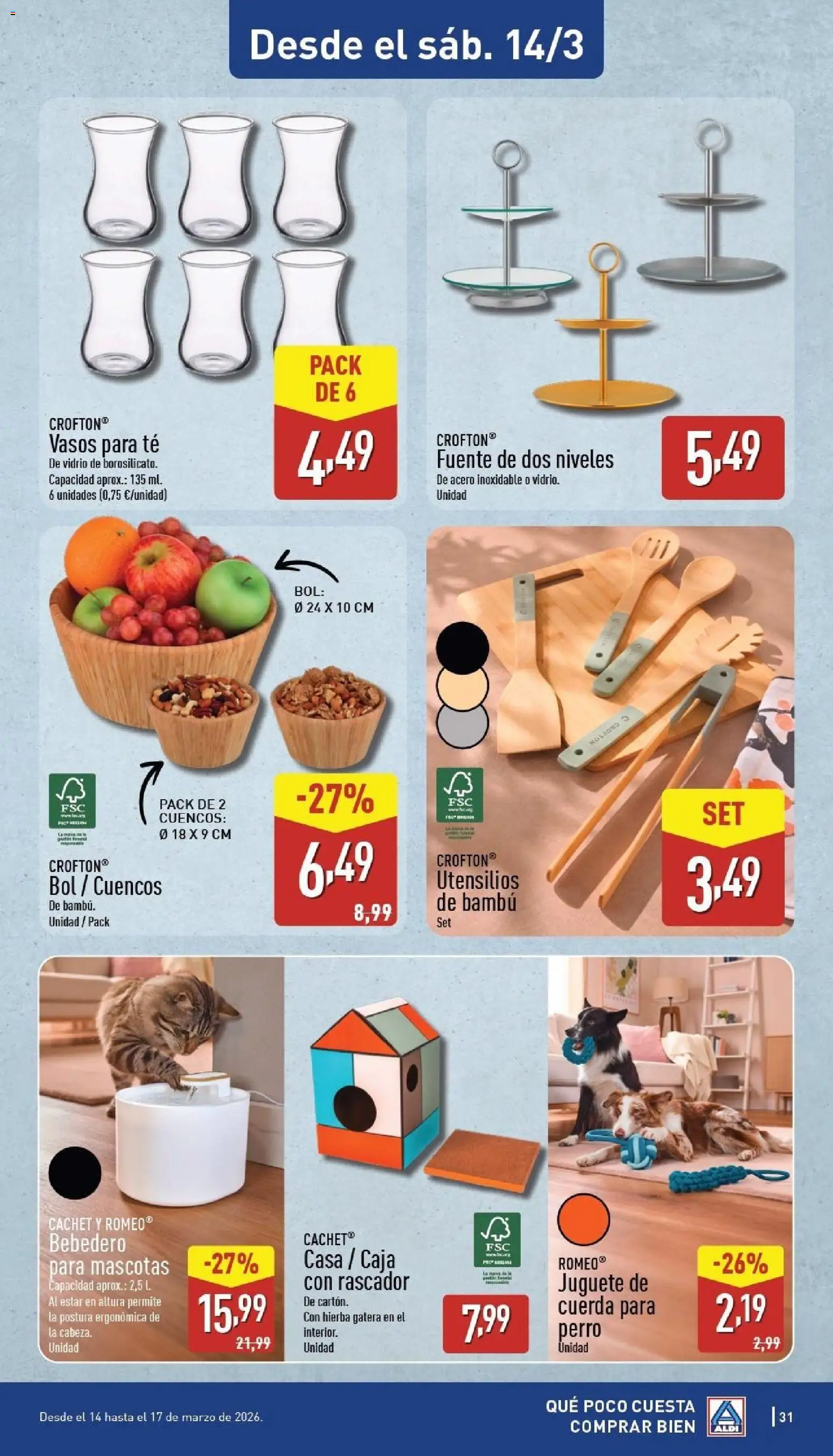 Aldi folleto Canarias - Página de 31 - Válido desde 09/03/2026