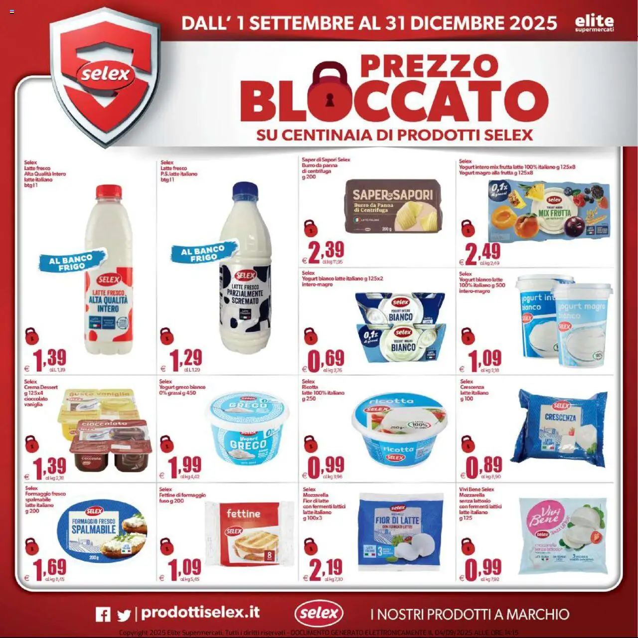 Elite Supermercati Spesa Difesa Selex catalogo - pagina 5 - valido dal 01/09/2025