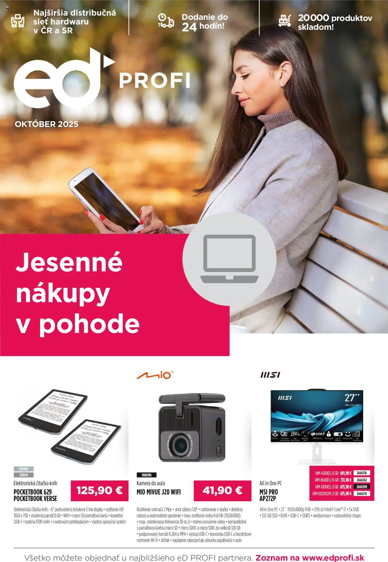 ED Profi leták - strana 1- platný od 01.10.2025