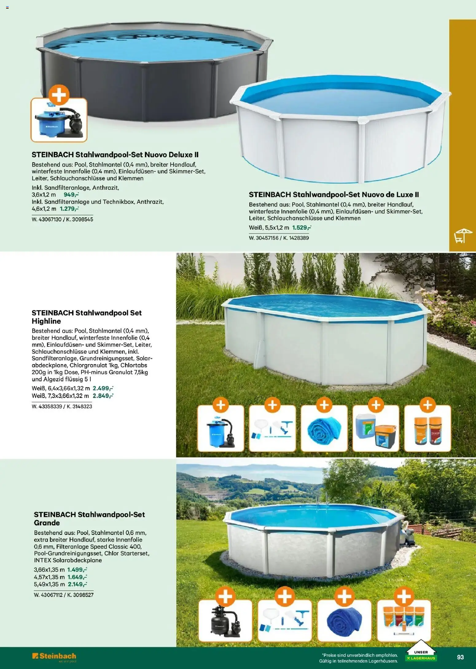 Lagerhaus Garten & Freizeit Katalog 2026 - Wien, Innsbruck - page 93- valid from 01.03.2026