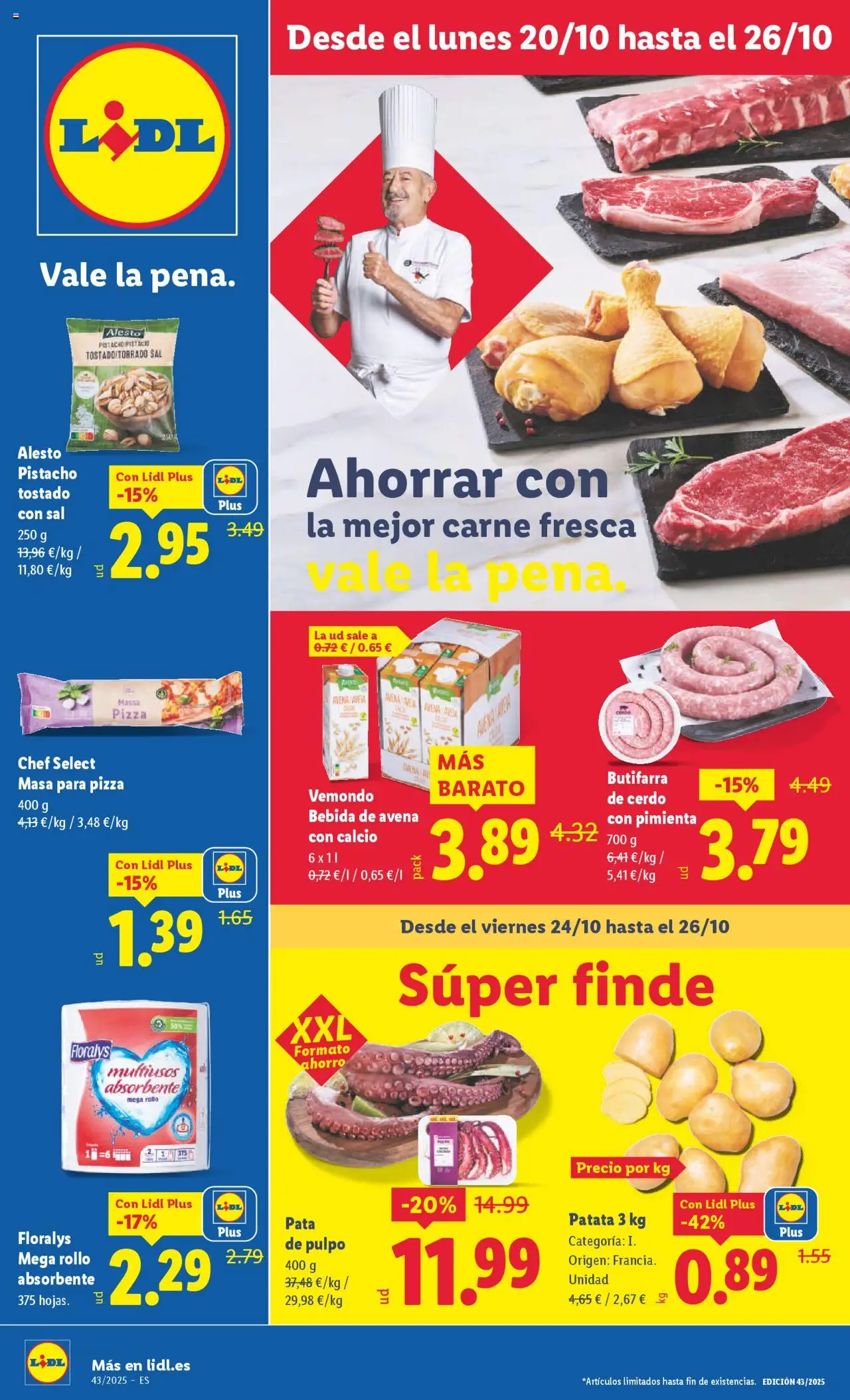 Lidl folleto - Página de 1 - Válido desde 20/10/2025