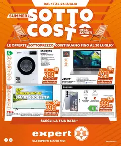 Anteprima Volantino Expert	 valida dal 17/07/2025