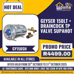 Preview Laduma Hardware Facebook Promotion valid from 20/10/2025