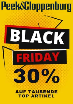 Vorschau Peek & Cloppenburg - Black Friday gültig ab 24.11.2025