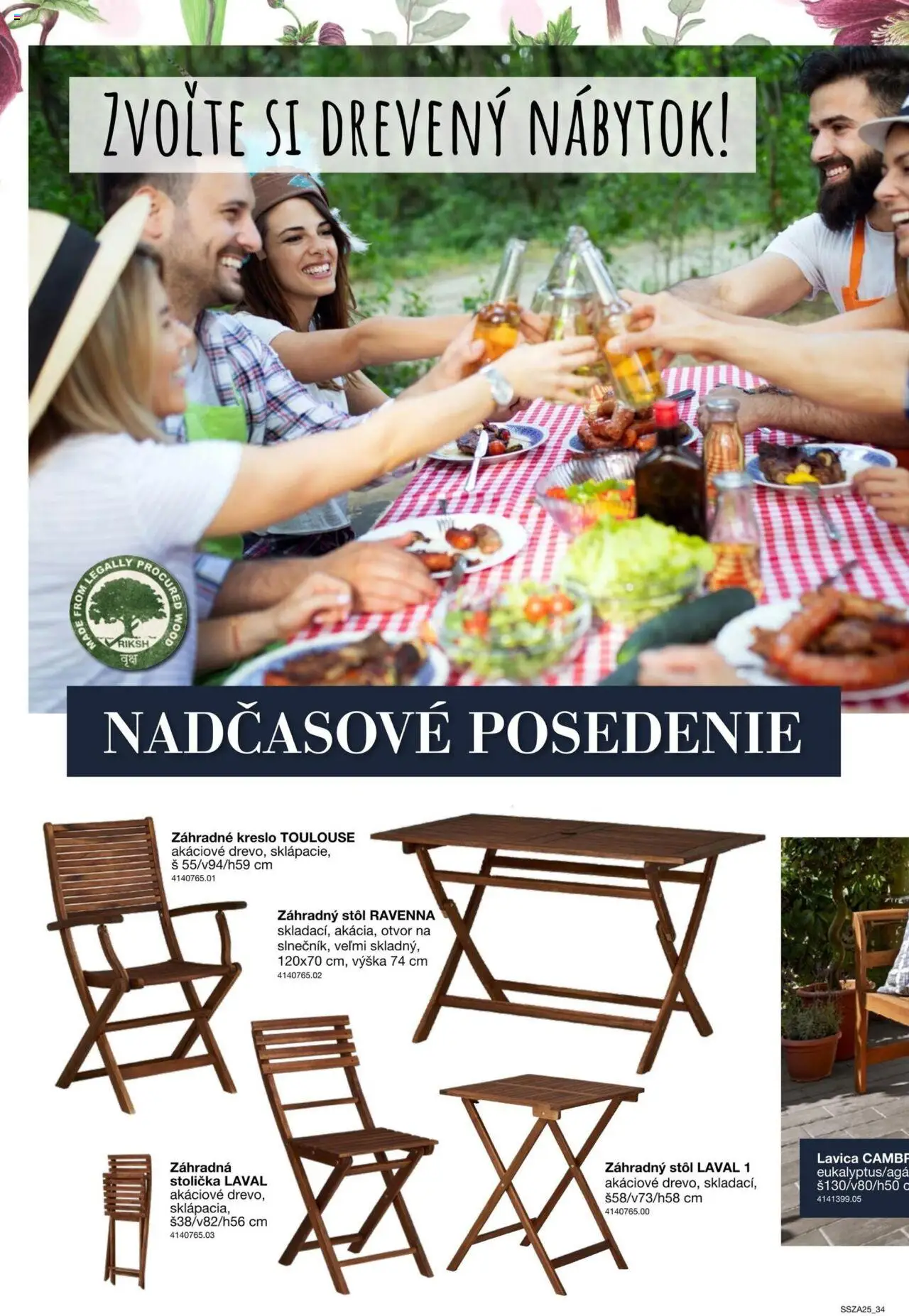 Sconto nábytok záhradný katalóg - strana 34- platný od 21.02.2025