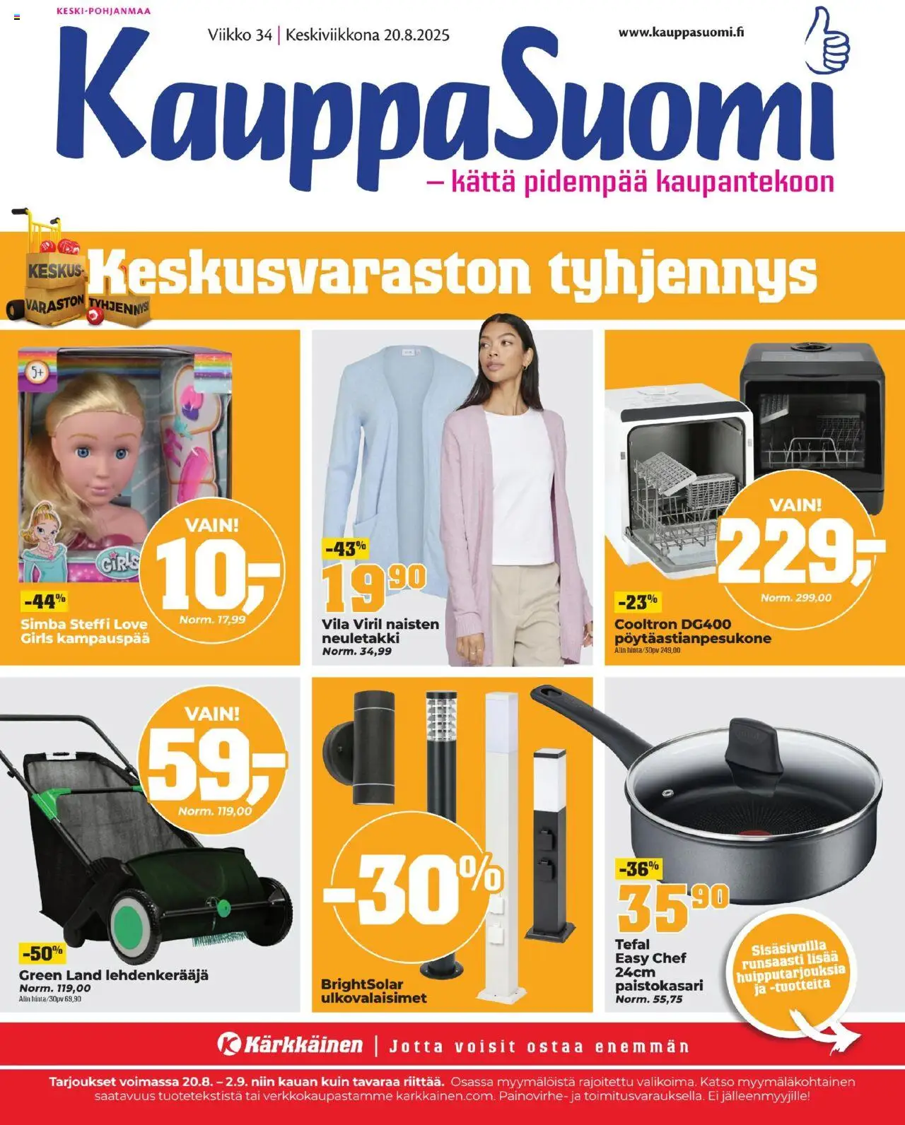 Kärkkäinen - KauppaSuomi Keski-Pohjanmaan painos - sivu 1- voimassa alkaen 20/08/2025