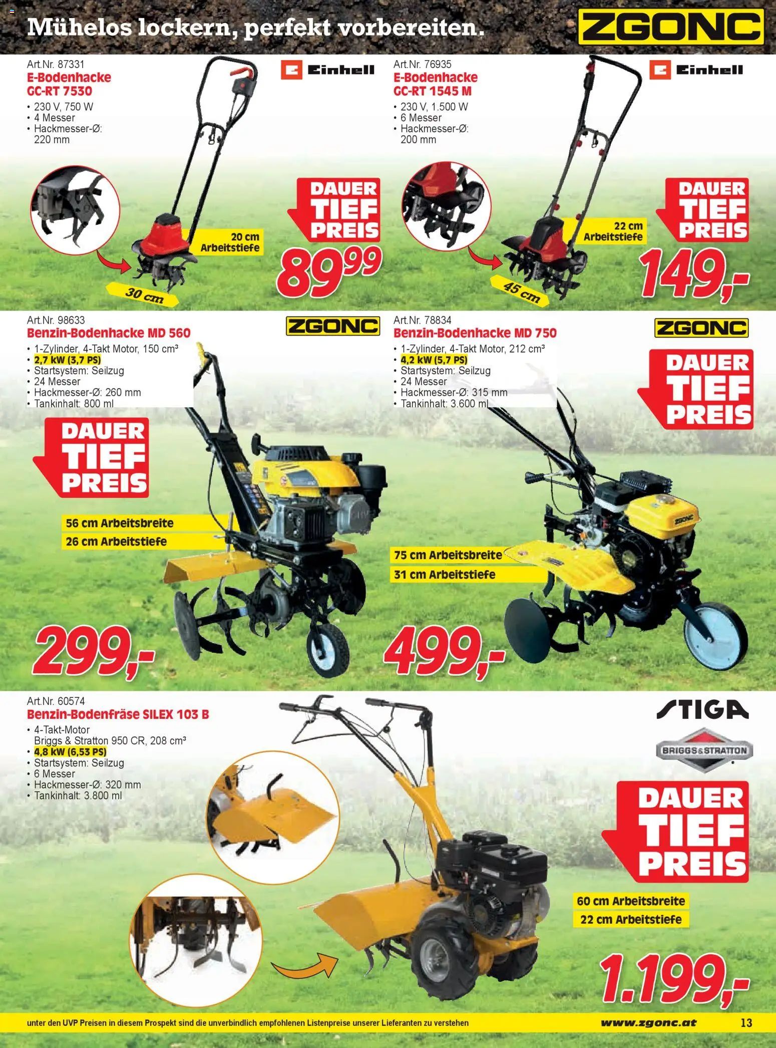 Zgonc Flugblatt April I 2026 - page 13- valid from 01.04.2026