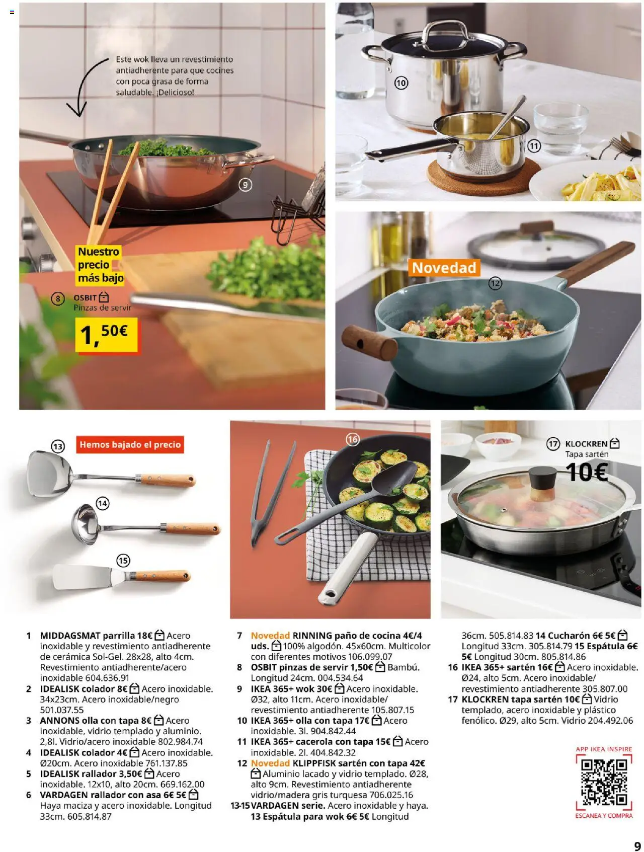 Catálogo IKEA Accesorios y decoración - Página de 9 - Válido desde 25/09/2025