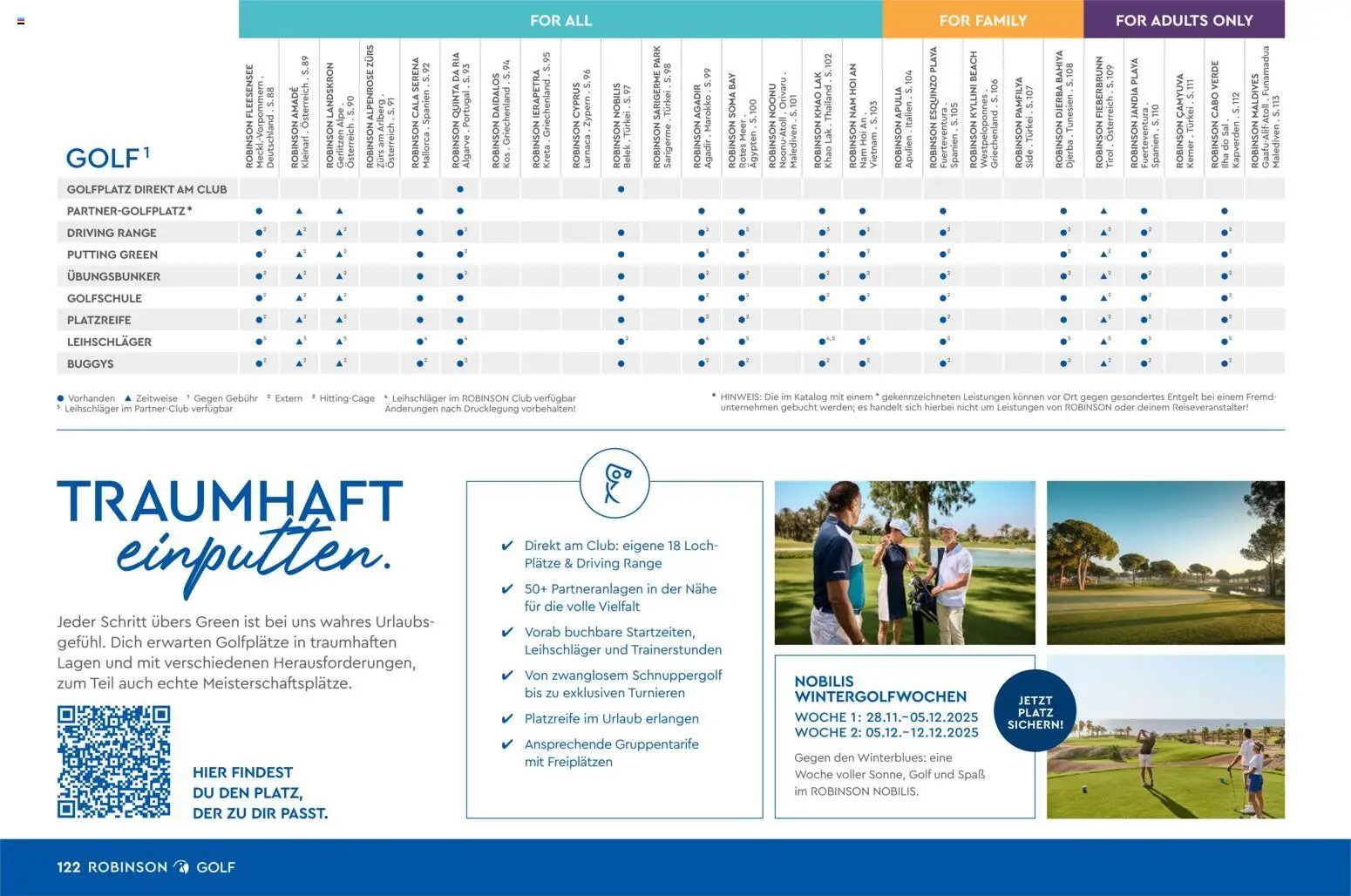 Aida ROBINSON Ganzjahreskatalog 2025/26 - Seite 122 - gültig ab 30.10.2025