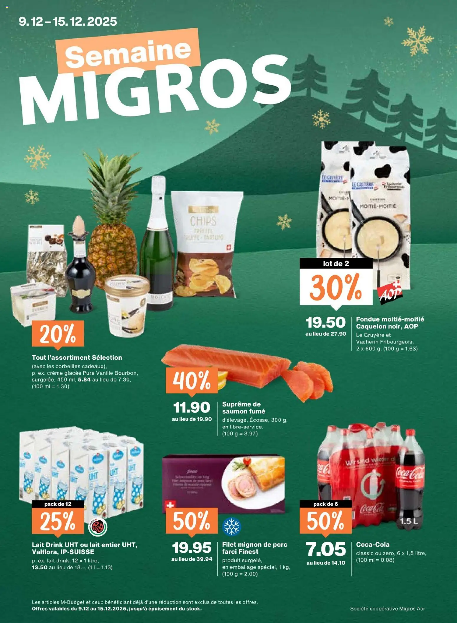 Migros Aktionen FR - Seite 1- gültig ab 09.12.2025