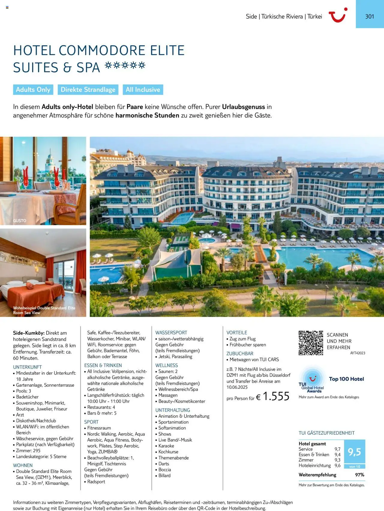 TUI  Südeuropa & Nordafrika 2025/26 - Seite 301 - gültig ab 01.01.2025