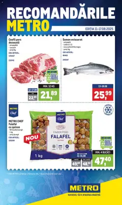 Metro catalog - Recomandările  valabil de la 11.08.2025