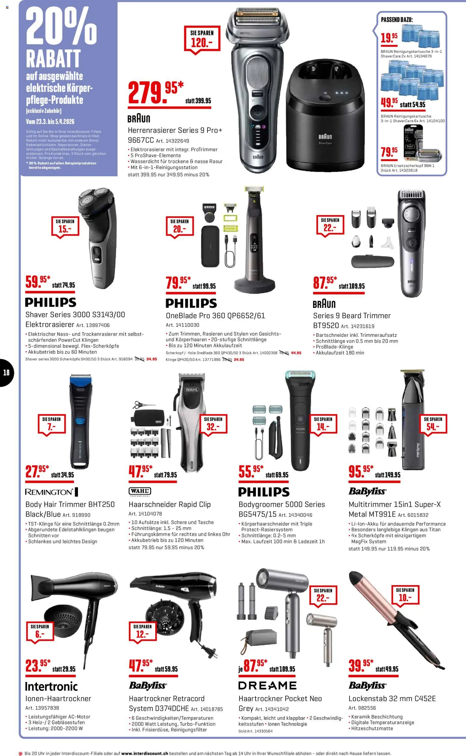 Interdiscount aktionen - page 18- valid from 23.03.2026