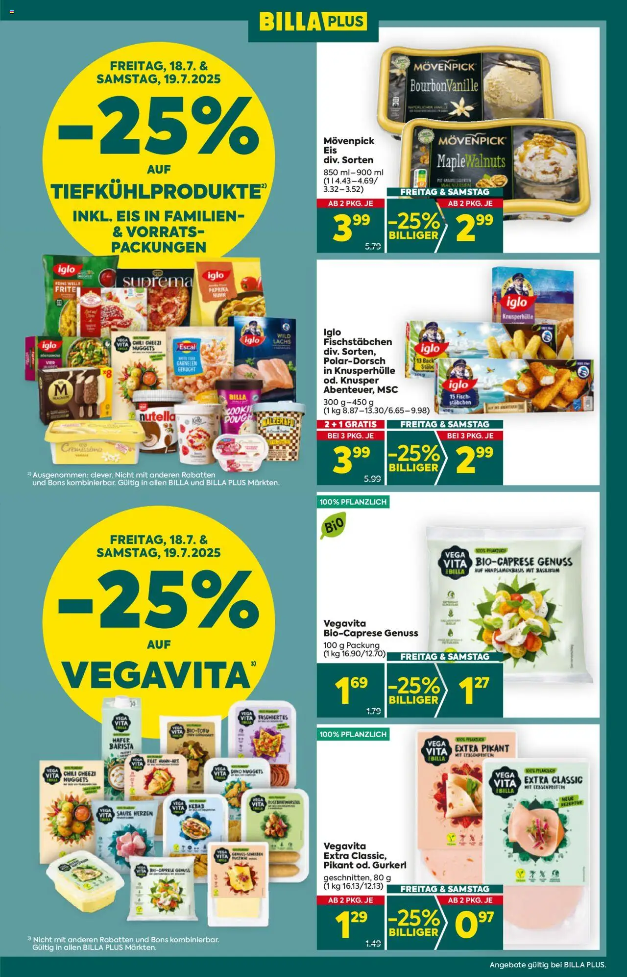 Billa Plus Flugblatt - Seite 3- gültig ab 17.07.2025