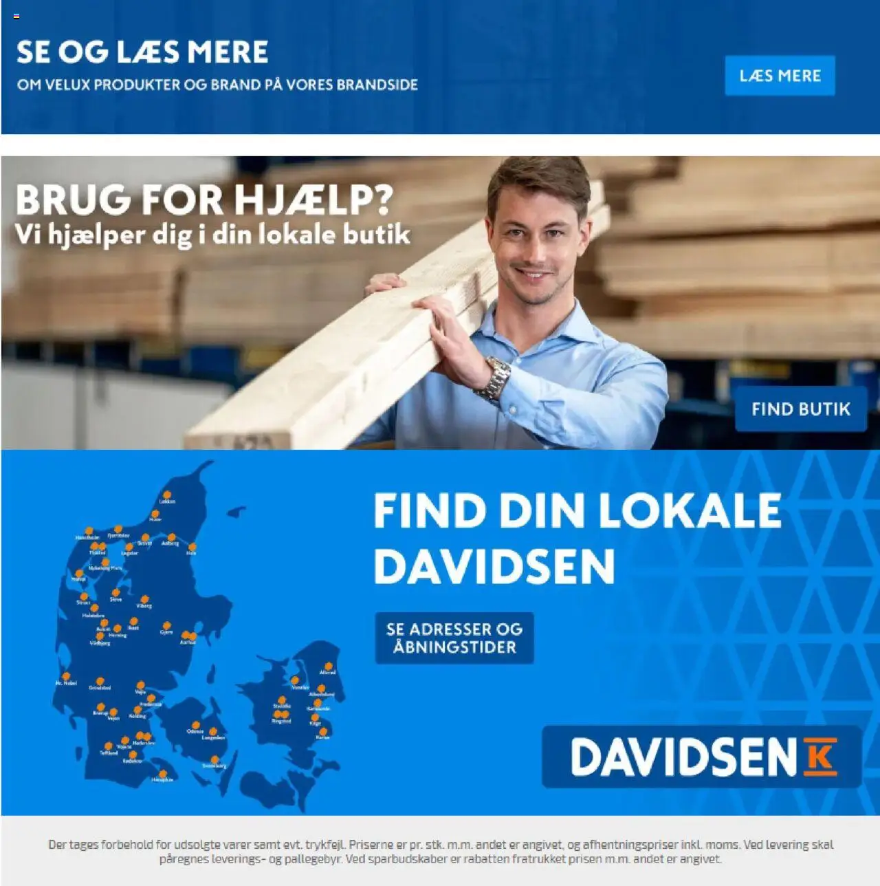 Davidsen - Vinduer og døre nyt katalog - side 25- gyldig fra 16/07/2025