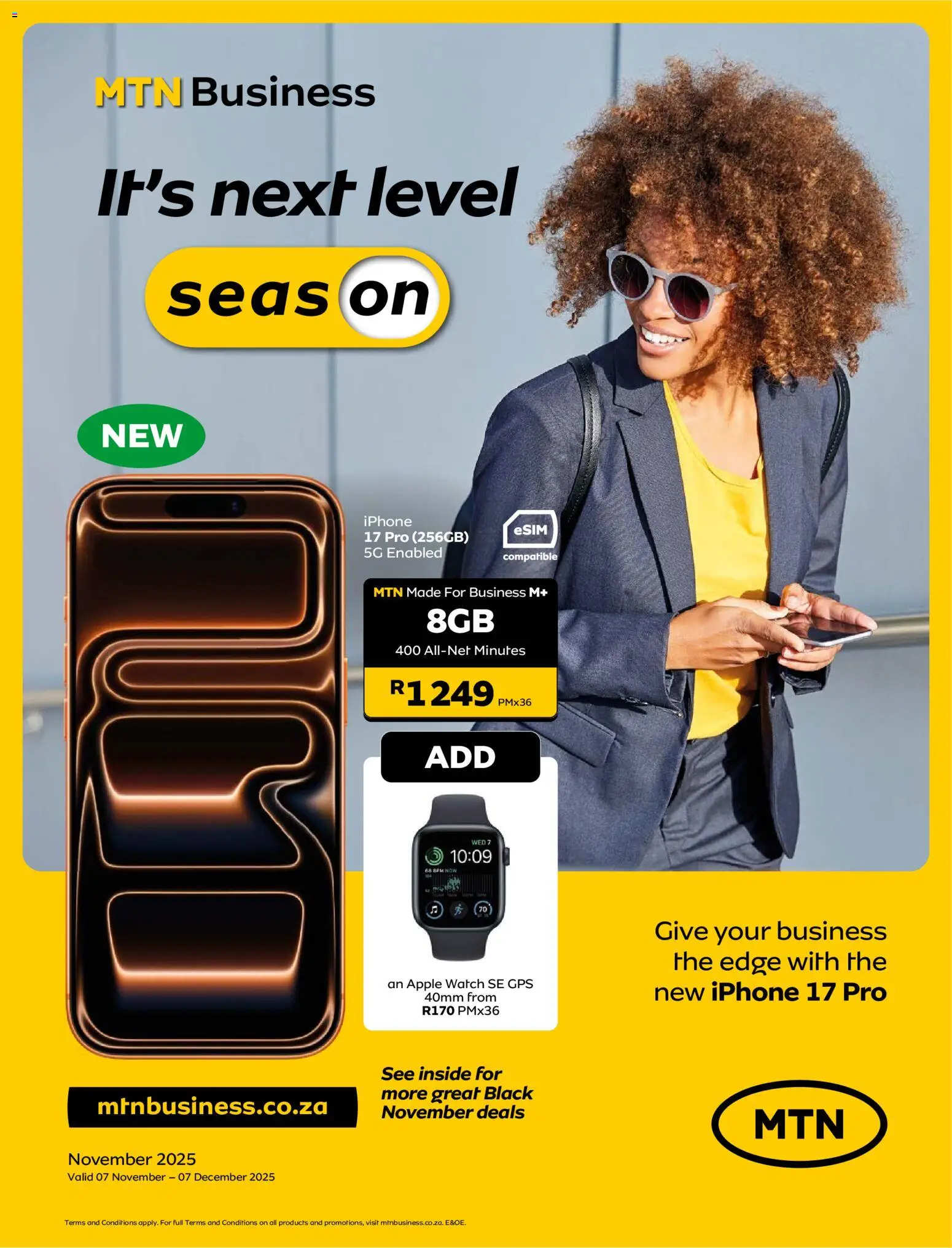 MTN Business Deals - page 1- valid from 07/11/2025
