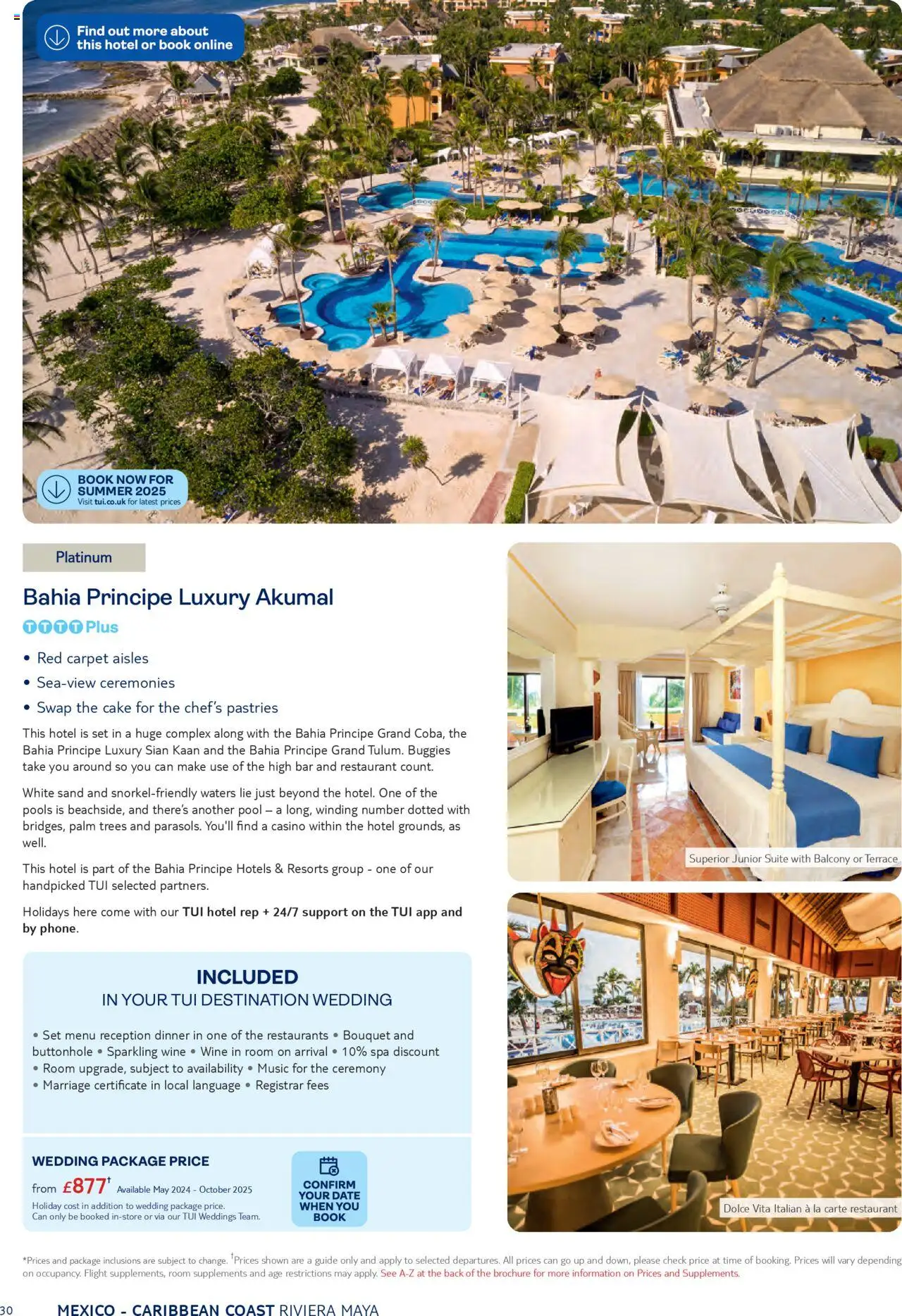 TUI - Weddings - page 30- valid from 01/05/2024