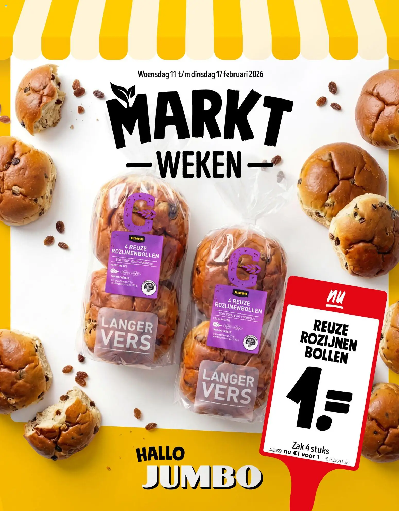 JUMBO folder / publicité - pagina 1- geldig vanaf 11/02/2026