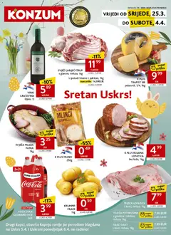 Konzum katalog od 25.03.2026