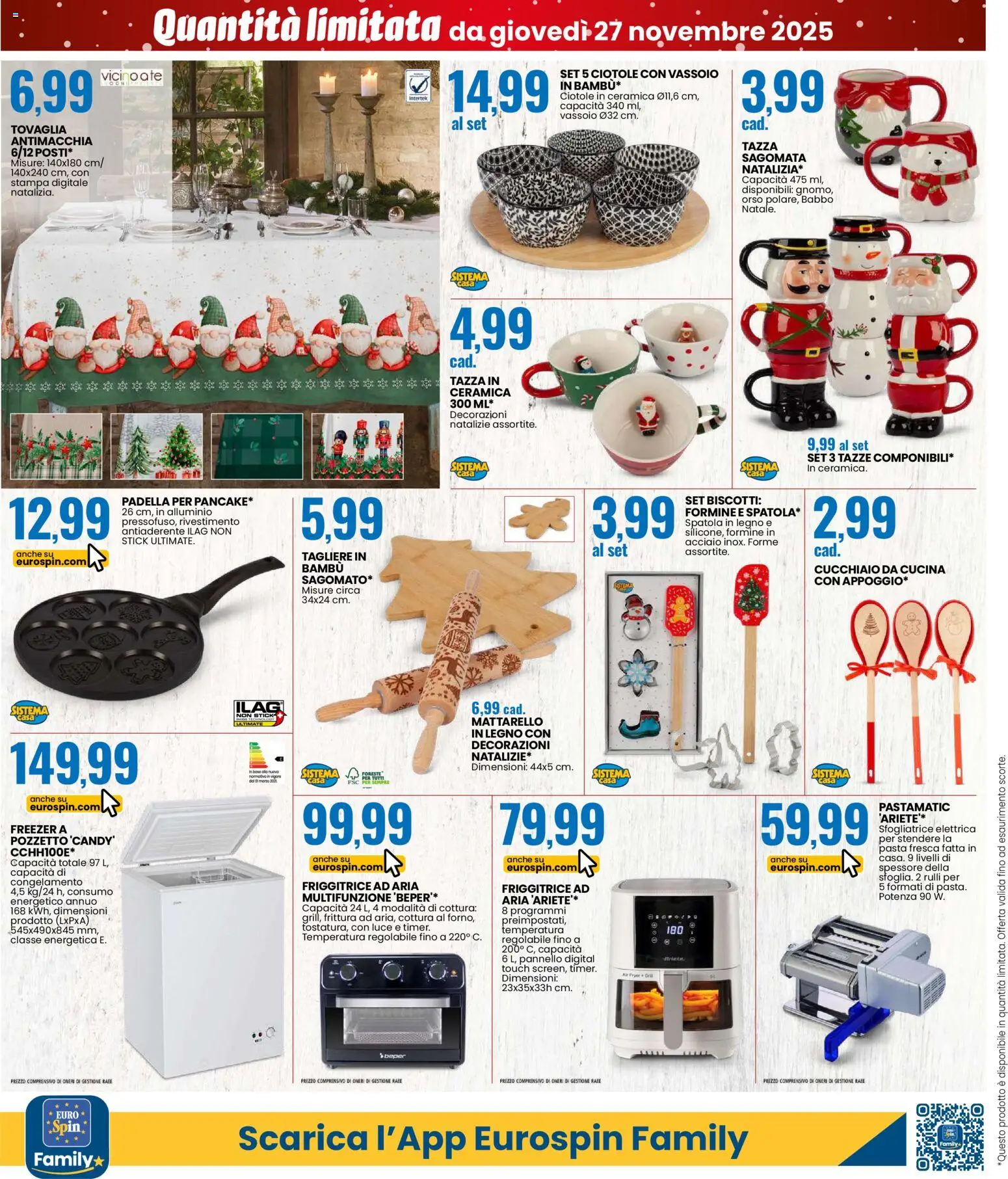 Volantino Eurospin	 - pagina 16 - valido dal 27/11/2025