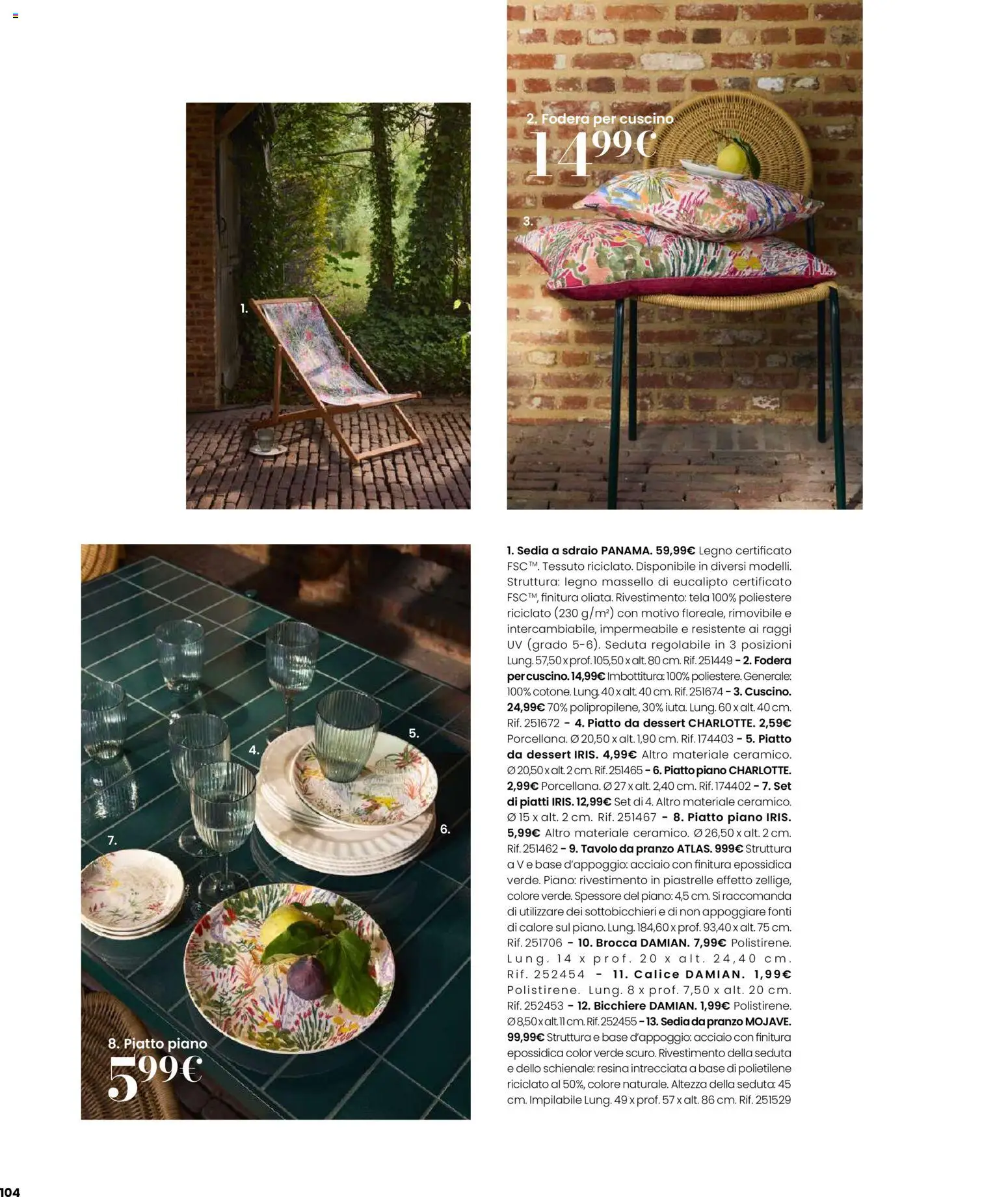 Volantino Maisons du Monde	 - pagina 104 - valido dal 12/02/2026