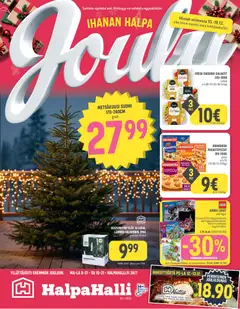 Esikatselu Halpa Halli tarjoukset voimassa alkaen 10/12/2025