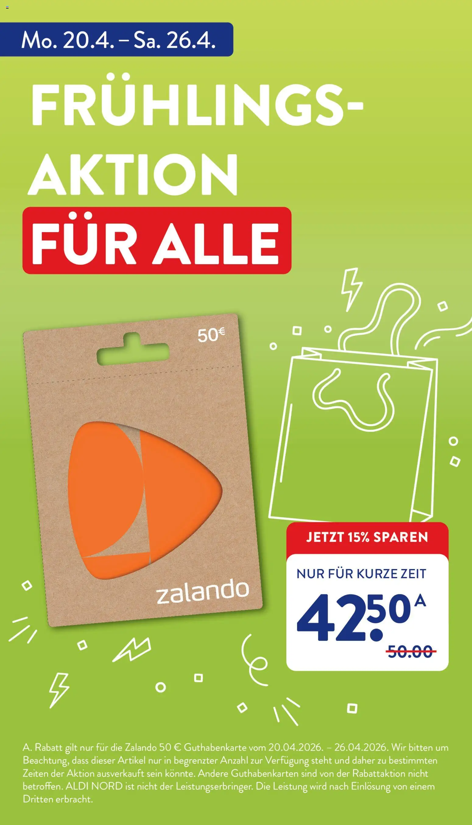 Aldi Prospekt 	 - Seite 38 - gültig ab 20.04.2026
