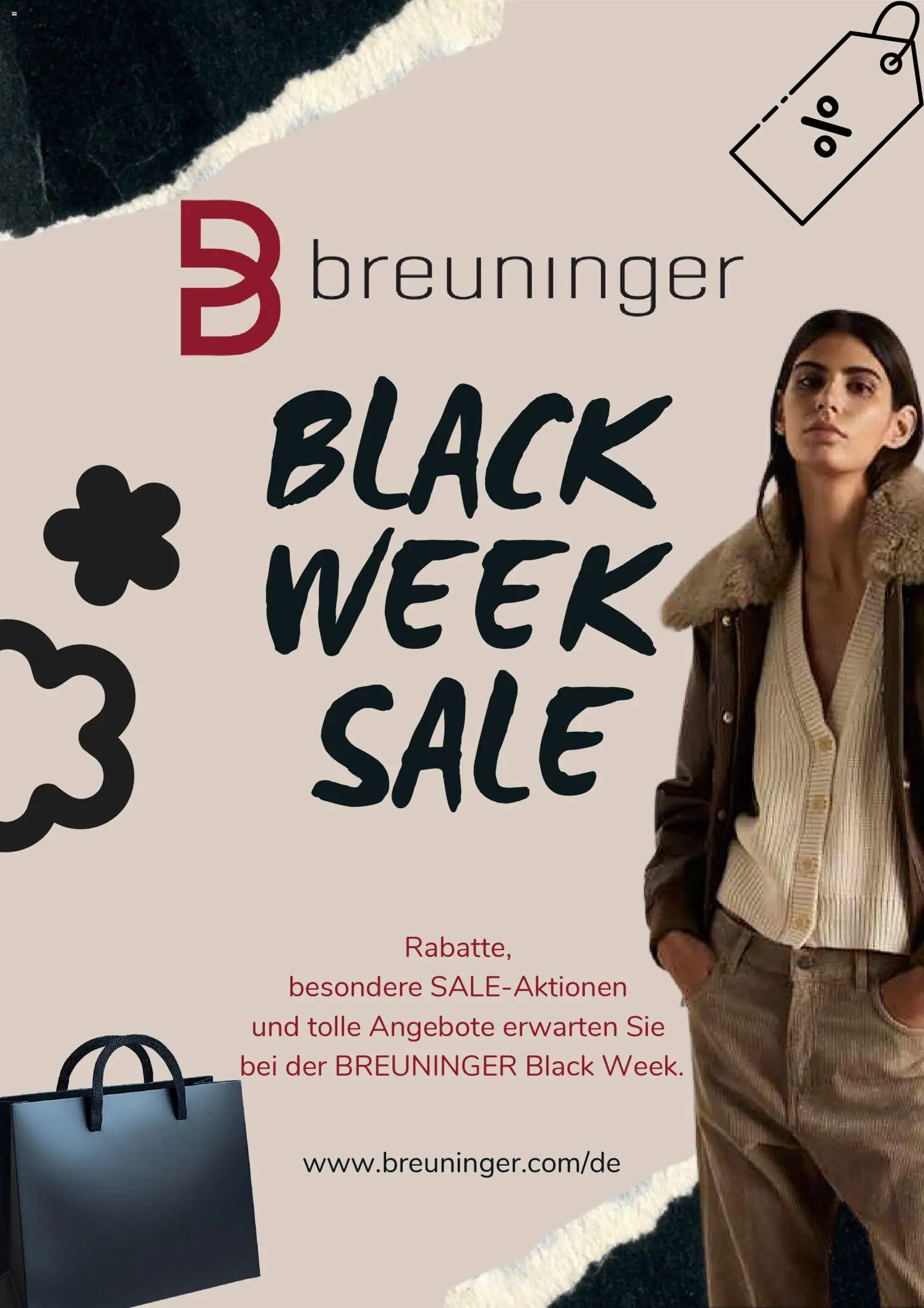 Breuninger - Black Friday - Ankündigung - Seite 1 - gültig ab 31.10.2025